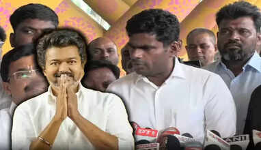 கூட்டணி குறித்து விஜய் தான் முடிவெடுக்க வேண்டும்- அண்ணாமலை