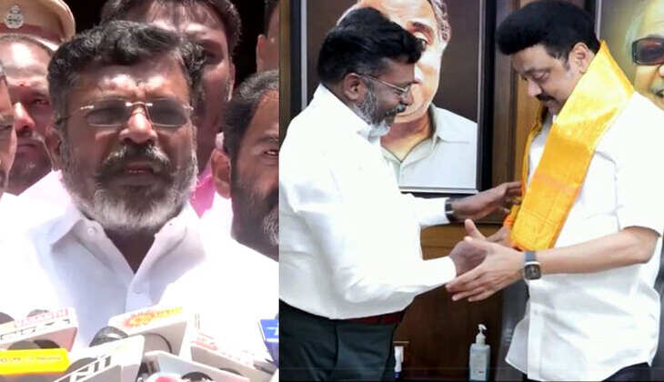 &nbsp;&lsquo;அதிகாரம் நம்மை நோக்கி வரும்.. அதுவரை கூட்டணியில் பயணிப்பதே பாதுகாப்பு&rsquo; - திருமாவளவன் எம்.பி.