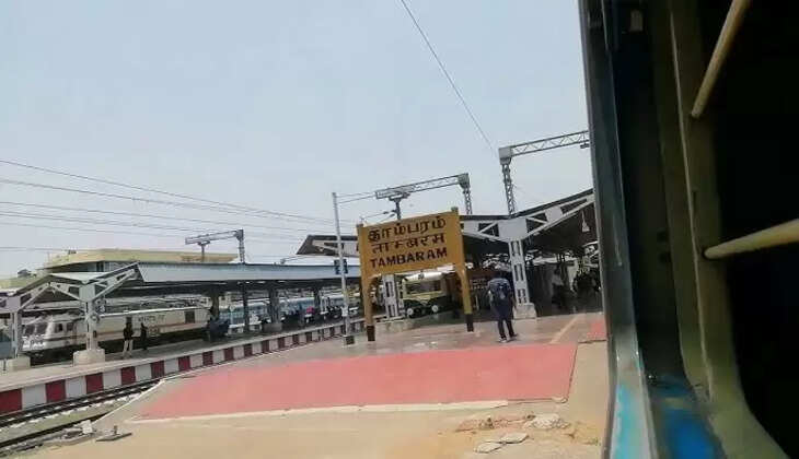 tambaram railway station works