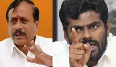 H Raja complaint on annamalai