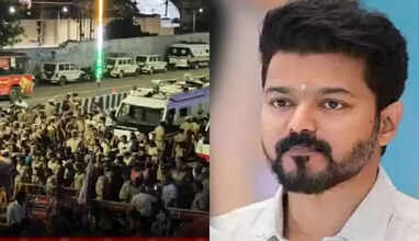 தூய்மைப் பணியாளர்கள் என்ன தேச விரோதிகளா? கொடுத்த வாக்கை நிறைவேற்ற முடியாதெனில், எதற்கு வாக்குறிதி கொடுக்கிறீர்கள் - விஜய் கண்டனம்..!1