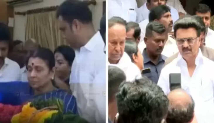 ரேணுகா தேவி மறைவு : தலைவர்கள் நேரில் அஞ்சலி..!!