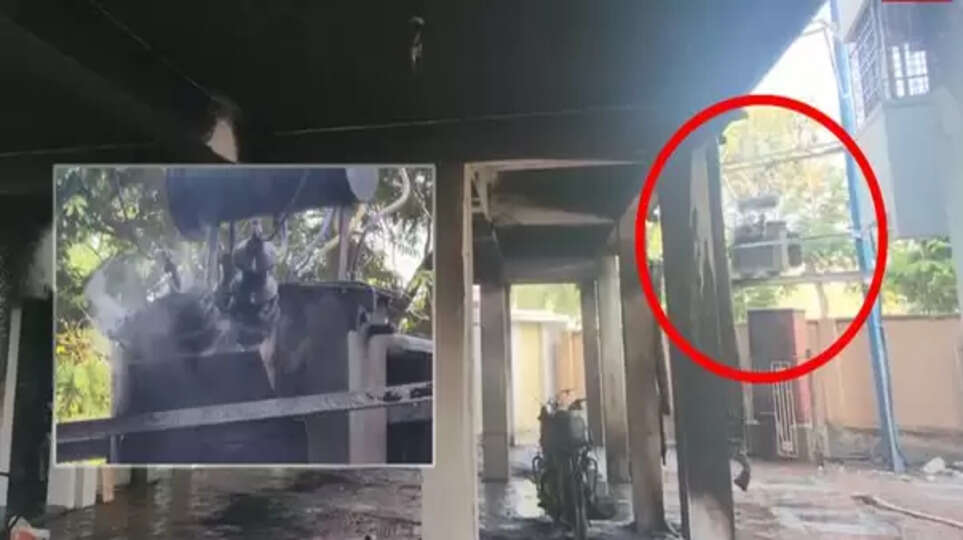 தாம்பரத்தில் ட்ரான்ஸ்பார்ம் வெடித்து தீ விபத்து.. 18 வீடுகளில் கடும் சேதம்..