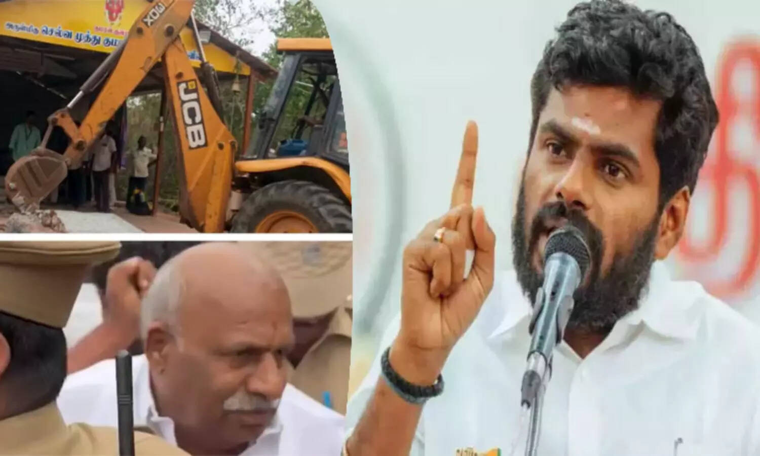 யாரை திருப்திப்படுத்த இது போன்ற இந்து மத விரோத செயல்பாடுகளை நடத்துகிறது திமுக..? அண்ணாமலை கேள்வி..!