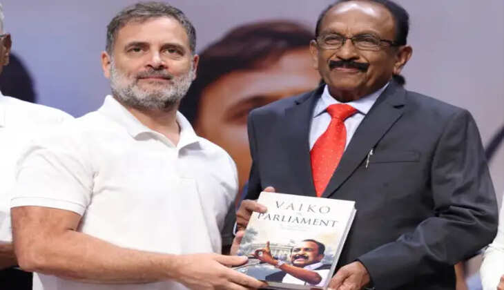 &rdquo;இன்று ஒரு பேச்சு, நாளை ஒரு பேச்சு என்பது வைகோவிடம் கிடையாது&rdquo; - ராகுல் காந்தி புகழாரம்