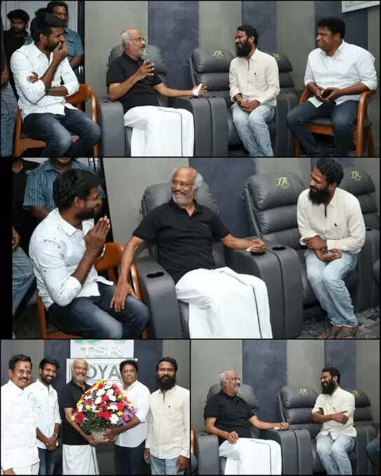  ‘விடுதலை’ படம் பார்த்துவிட்டு படக்குழுவினரை பாராட்டிய ரஜினிகாந்த்.. 