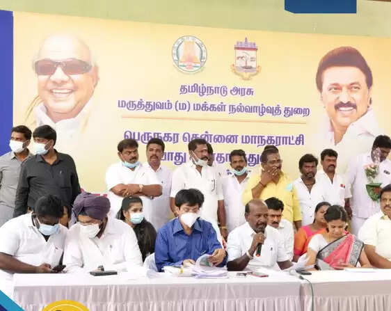 நாளை 1 லட்சம் இடங்களில் மெகா தடுப்பூசி முகாம்.. 2 கோடி இலக்கு.. - அமைச்சர் மா.சு தகவல்..