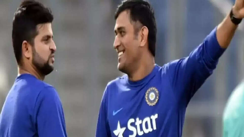 dhoni raina