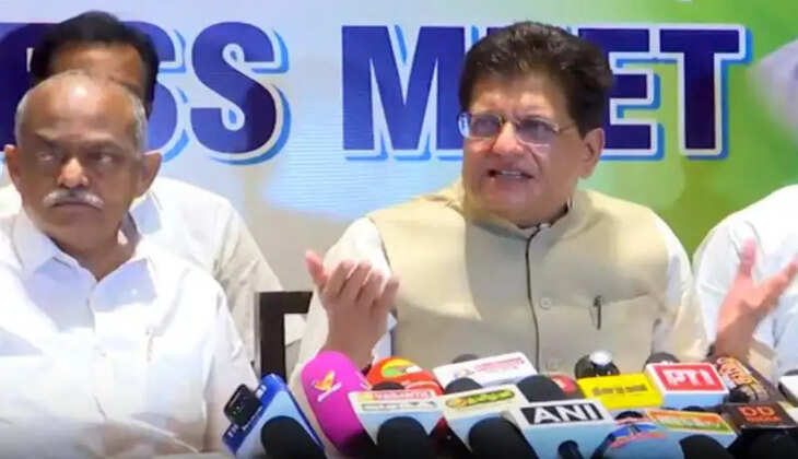 உதயநிதியை முதல்வராக்க விடக்கூடாது: பியூஷ் கோயல் &nbsp;