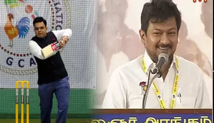 அமித்ஷா என்னை பற்றி பேசியிருக்கிறார்? அவர் மகன் எப்படி பிசிசிஐ தலைவரானார்?? - உதயநிதி ஸ்டாலின் பேச்சு..