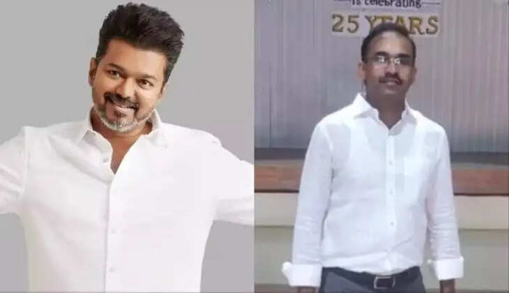 &rsquo;சர்க்கார்&rsquo; பட பாணியில் விஜய் வகுக்கும் வியூகம்.. தவெகவில் இணையும் ஐ.ஆர்.எஸ் அதிகாரி..!!