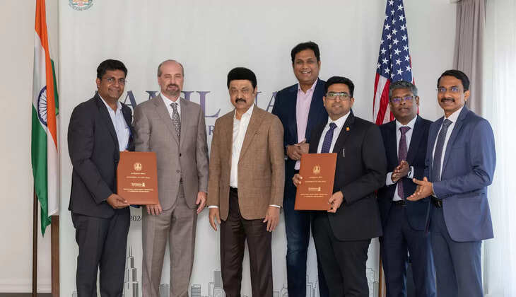 தமிழகத்தில் ரூ.500 கோடி முதலீடு - கேட்டர்பில்லர் நிறுவனத்துடன் புரிந்துணர்வு ஒப்பந்தம்..