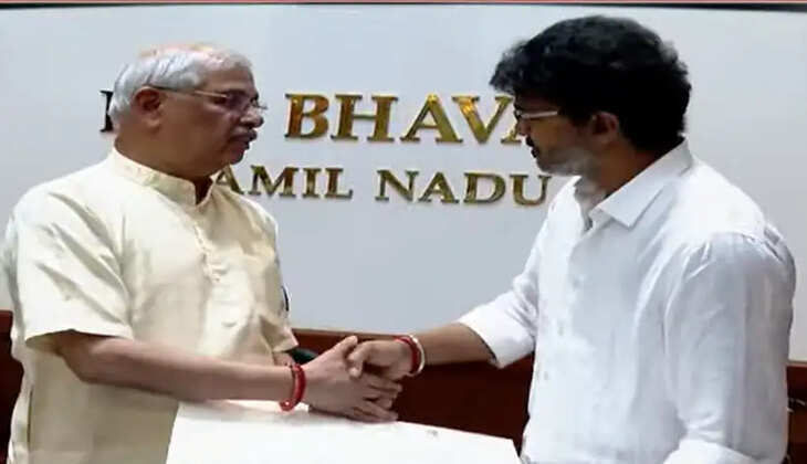 விஜய் ஆட்சியமைக்க ஆளுநர் அழைப்பு