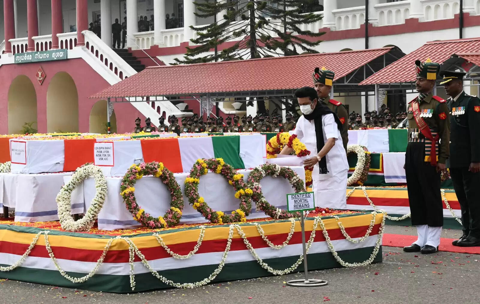 முதலமைச்சர் மு.க.ஸ்டாலின் அஞ்சலி