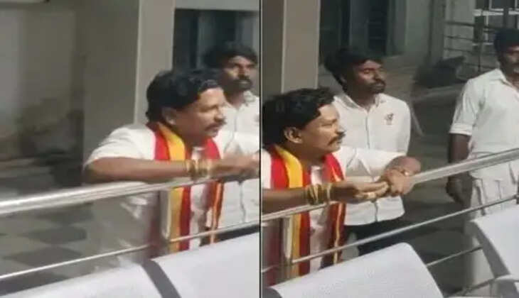 நள்ளிரவில் மருத்துவமனையில் ஆய்வு என்ற பெயரில் தொல்லை கொடுத்த தவெக எம்.எல்.ஏ