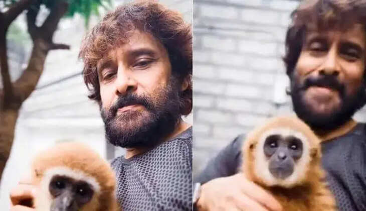 விக்ரம் வெளியிட்ட வீடியோ- வனத்துறை விசாரணை