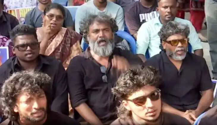 களத்தில் இறங்கிய பா.ரஞ்சித், பாடகர் அறிவு! சென்னையில் விஸ்வரூபம் எடுக்கும் போராட்டம்