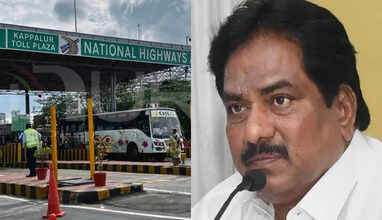 கப்பலூர் சுங்கச்சாவடியில் இனி கட்டணம் இல்லை: அமைச்சர் மூர்த்தி அறிவிப்பு 