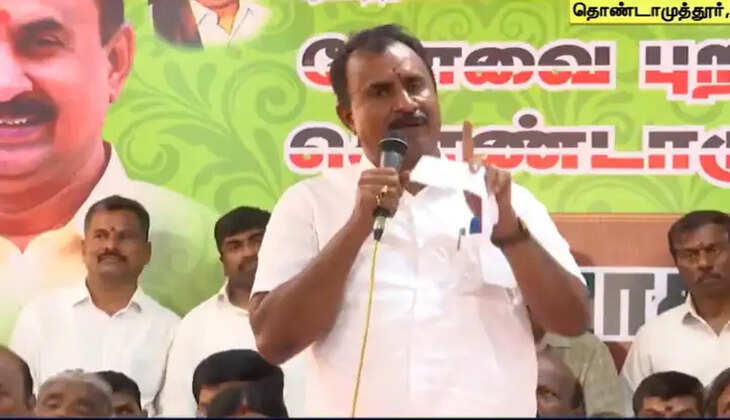தவெக அரசுக்கு வாக்களித்தது ஏன்? - எஸ்.பி. வேலுமணி விளக்கம்