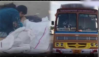 லாரி விபத்து