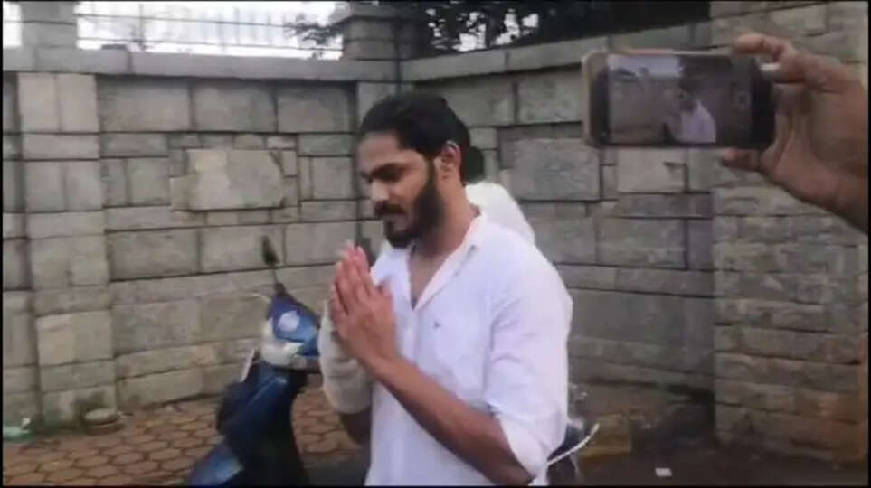 சிறையிலிருந்து வெளியே வந்தார் டிடிஎஃப் வாசன்