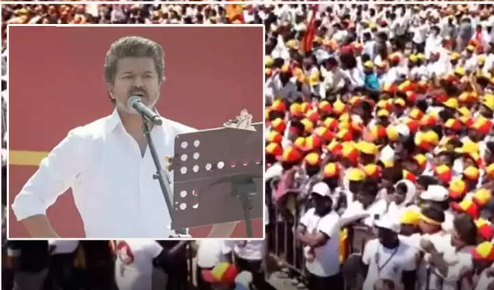 #BREAKING சேலம் தவெக நிர்வாகிகள் கூட்டத்தில் கூட்ட நெரிசல்