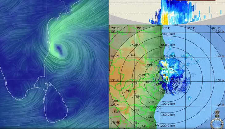 நின்று விளையாடும் டிட்வா புயல்