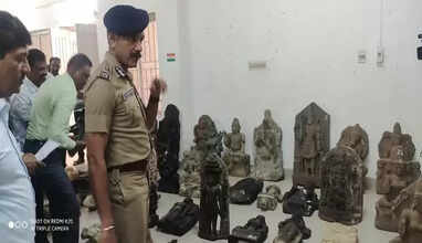 சென்னையில் 55  கற்சிலைகள் கண்டுபிடிப்பு - டிஜிபி சைலேந்திர பாபு விளக்கம்...