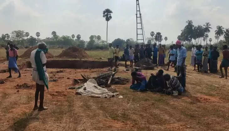 கிணறு வெட்டும்போது வெடி வெடித்து  விபத்து : ஆலங்குளத்தில் 3 பேர் பலி.. 