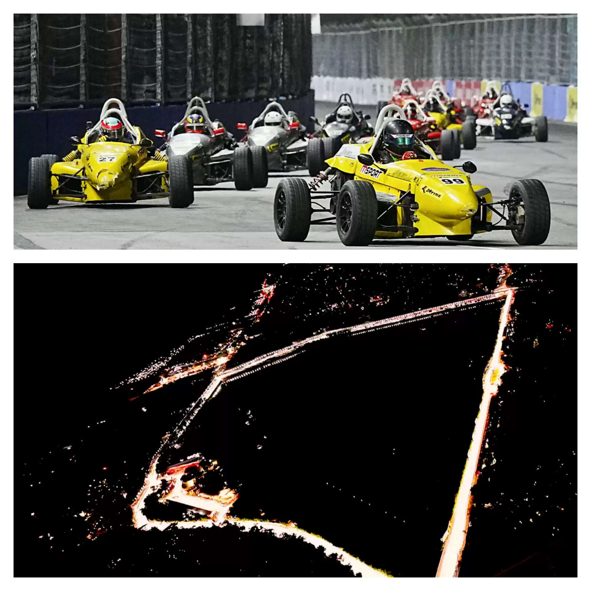 ஃபார்முலா 4 ரேஸ் : வெற்றிபெற்ற வீரர்களுக்கு பரிசுகள் வழங்கிய உதயநிதி.. 