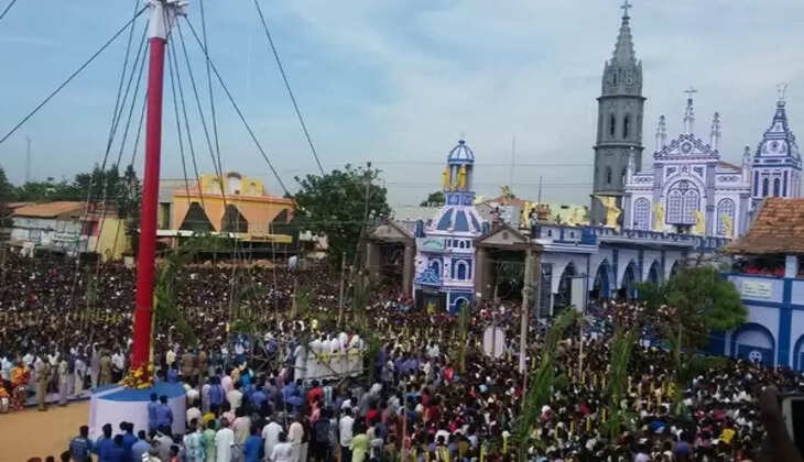 தூத்துக்குடி பனிமய மாதா பேராலய திருவிழா கொடியேற்றத்துடன் தொடக்கம்..&nbsp;&nbsp;