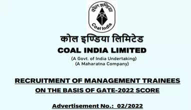 இந்திய நிலக்கரி நிறுவனத்தில் 481 பணியிடங்கள்..