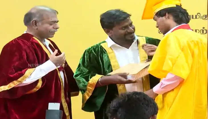 &ldquo;சார்... உங்க கையால நான் பட்டம் வாங்க விரும்பல&rdquo;- அமைச்சர் ராஜ்மோகனிடம் கோரிக்கை வைத்த மாணவன்
