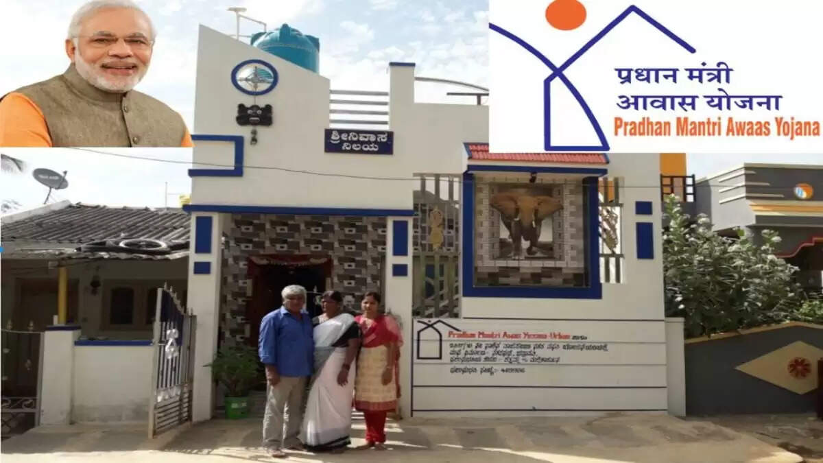 பிரதமர் வீடு திட்டத்தின்கீழ் கட்டப்பட்ட வீடு