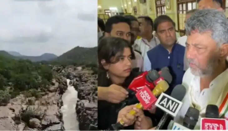 &ldquo;மேகதாது அணை கட்டுவதற்கு அனுமதி கொடுக்க வேண்டியது மத்திய அரசு தான், தமிழ்நாடு அரசு அல்ல&rdquo;- டி.கே.சிவக்குமார்
