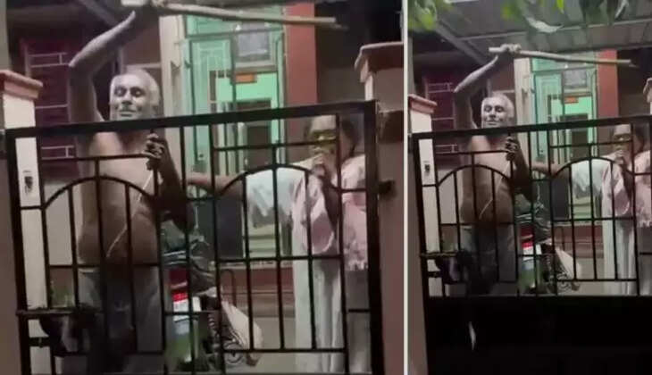 &ldquo;விஜய்க்கு ஓட்டு போட முடியாது&rdquo;- தவெகவினரை விரட்டி அடித்த முதியவர்