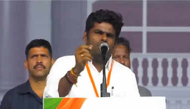 &ldquo;ஊழல் கறை படியாத இடமே இல்லை... நாட்டை காப்பாற்ற வேண்டும்&rdquo;- அண்ணாமலை