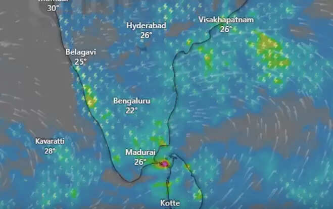 வங்கக் கடலில் நாளை உருவாகிறது காற்றழுத்த தாழ்வுப்பகுதி