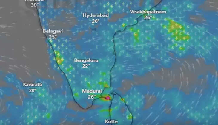 வங்கக் கடலில் நாளை உருவாகிறது காற்றழுத்த தாழ்வுப்பகுதி&nbsp;