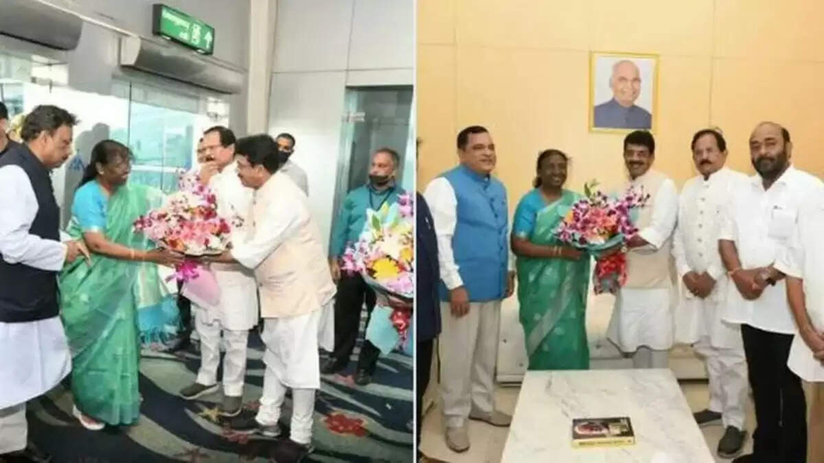 கோவா எம்.எல்.ஏ.க்கள், எம்.பி.க்களை சந்தித்து ஆதரவு திரட்டிய திரௌபதி முர்மு