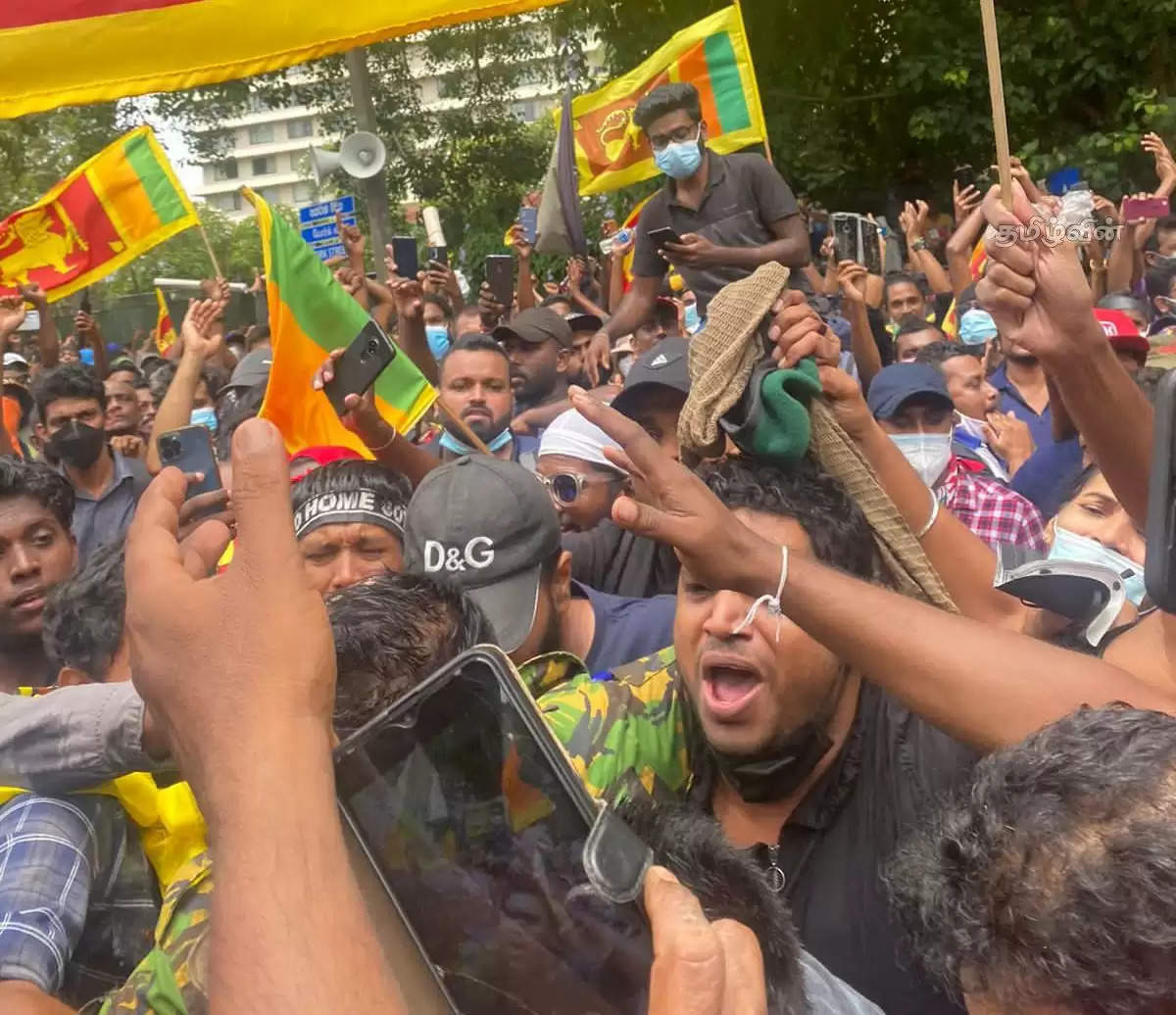 srilanka protest