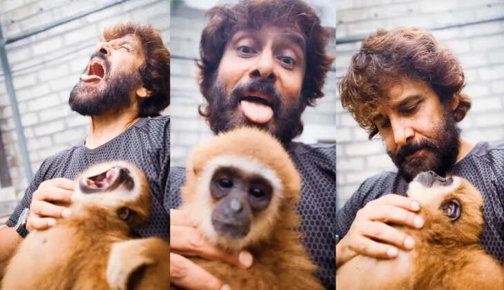குரங்கால் நடிகர் விக்ரமுக்கு சிக்கல்
