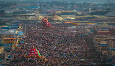 பூரி ரத யாத்திரை கூட்ட நெரிசலில் சிக்கி மூவர் பலி.. ரூ.25 லட்சம் நிவாரணம் அறிவித்த முதல்வர்.. 