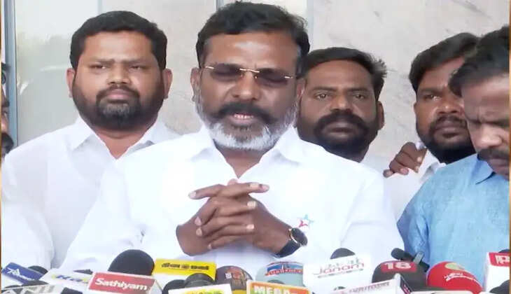 &ldquo;திமுக பாஜகவுடன் உறவில் இருந்தது&rdquo;- திருமாவளவன் பரபரப்பு குற்றச்சாட்டு