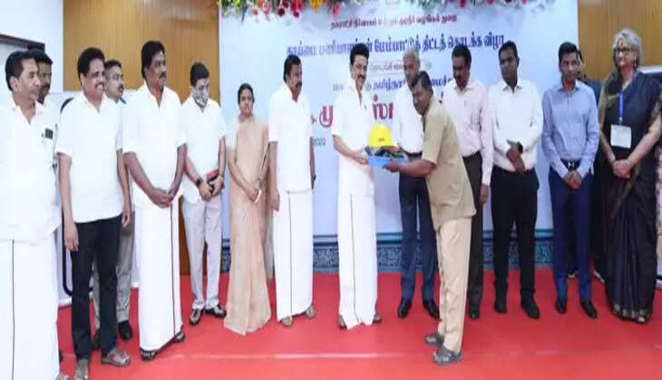 தூய்மை பணியாளர்கள் மேம்பாட்டு திட்டம் : முதலமைச்சர் ஸ்டாலின் தொடக்கி வைத்தார்..&nbsp;