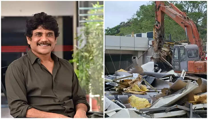 &nbsp;&lsquo;N-Convention அரங்கு இடிப்பு அத்துமீறல்.. நானே இடித்திருப்பேன்..&rsquo;&nbsp; - ஆக்கிரமிப்பு புகாருக்கு நடிகர் நாகர்ஜுனா மறுப்பு..&nbsp;