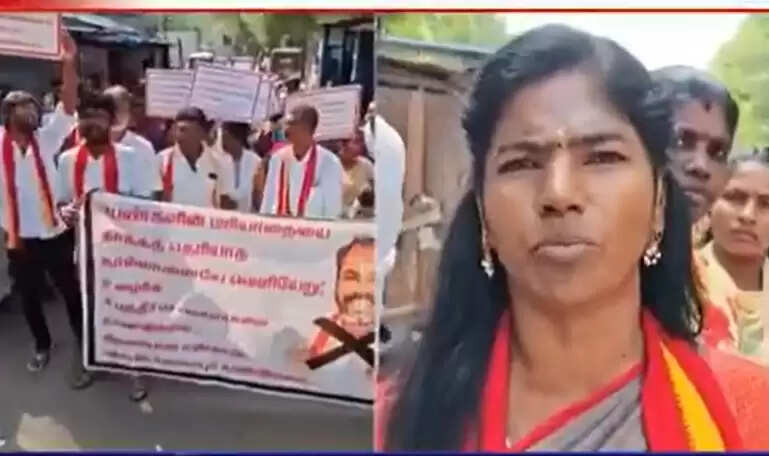 “ரூ.5 லட்சம் வாங்கிகொண்டு பதவி! பெண்களை உருவ கேலி செய்கிறார்”- தவெகவில் வெடிக்கும் புகார்! கண்டுகொள்ளாத விஜய்