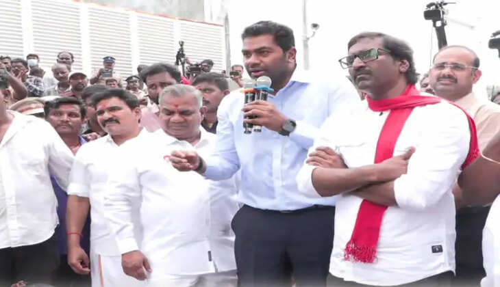 தவெக அரசு கடன்வாங்கி நன்மை செய்கிறது - அமைச்சர் ஆதவ் அர்ஜூனா