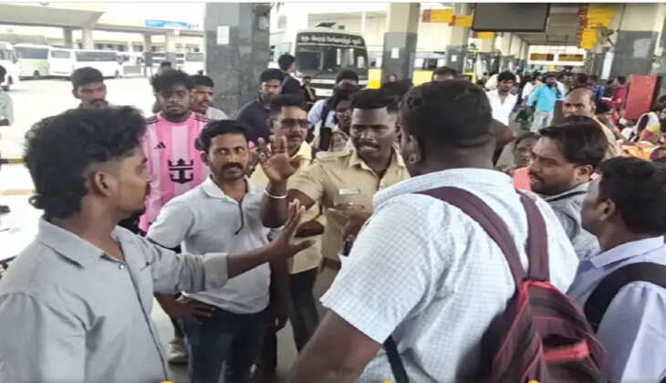  போதிய பேருந்துகள் இல்லாததால் பயணிகள் அவதி!