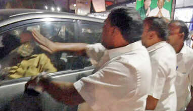 எடப்பாடியில் ஓ.பி.எஸ் ஆதரவாளர் புகழேந்தியை அதிமுகவினர் தாக்க முயற்சி